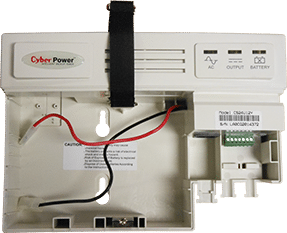 CS24 casing model with wires disconnected and battery removed