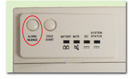 CS27 casing model Alarm Silence button